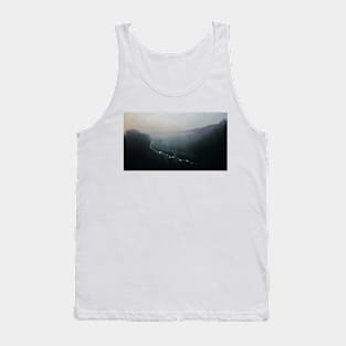 Foggy forest, italian landscape photography Tank Top